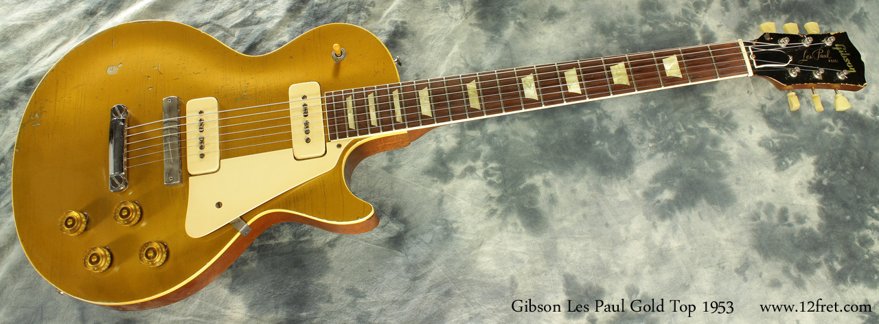 Gibson Les Paul Gold Top Custom Shop R7 image (#711109 