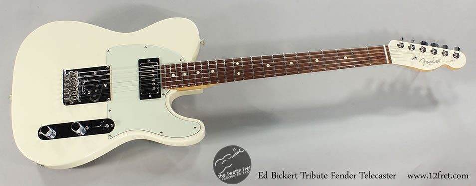 Tribute to Ed Bickert New Fender Telecaster - the Twelfth Fret