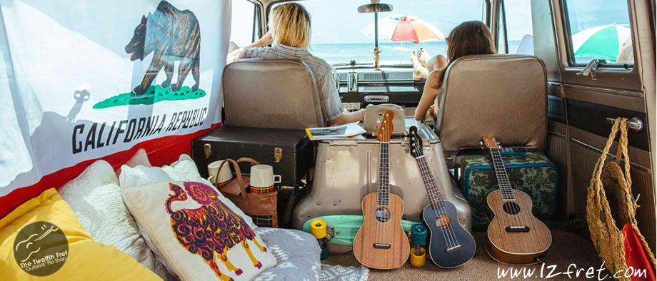  Fender New California Coast Series Ukuleles - The Twelfth Fret