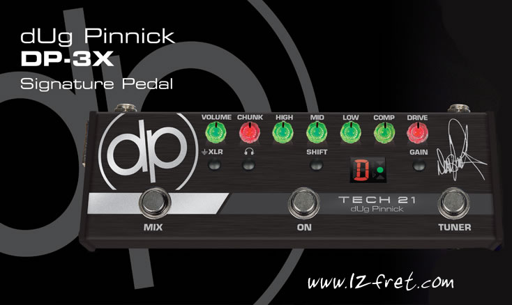 DP-3X dUg Pinnick Bass Signature Pedal - The Twelfth Fret