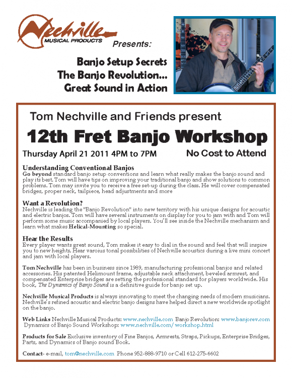 12th Fret workshop