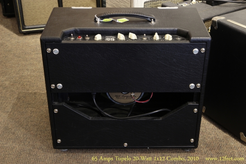 65 Amps Tupelo 20-Watt 1x12 Combo, 2010  Full Rear View