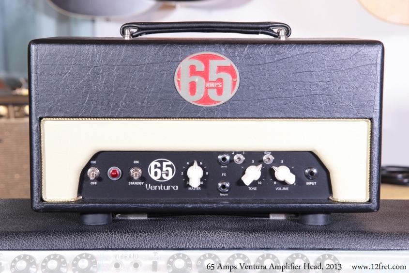 65 Amps Ventura Amplifier Head, 2013 Full Front View