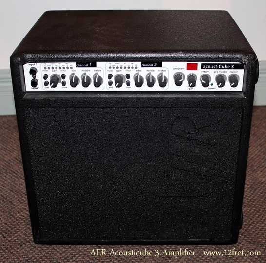 AER AcoustiCube 3 Amplifier full front view