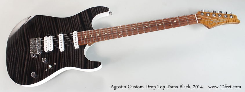 Agostin Custom Drop Top Trans Black, 2014 Full Front View
