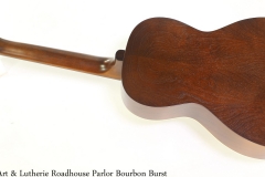 Art & Lutherie Roadhouse Parlor Bourbon Burst Full Rear View