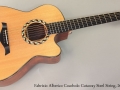 Fabrizio Alberico Cocobolo Cutaway Steel String, 2003 Full Front View