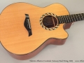 Fabrizio Alberico Cocobolo Cutaway Steel String, 2003 Top