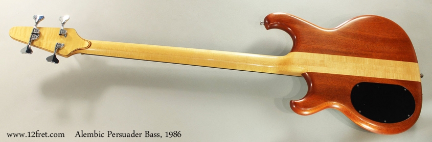 Alembic Persuader Bass, 1986 Full Rear View