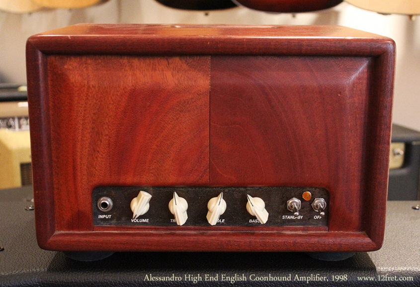 Alessandro High End English Coonhound Amplifier, 1998 Full Front View