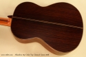 Alhambra Model 10p Cedar Classical Guitar 2008 back