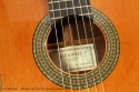 Alhambra Model 10p Cedar Classical Guitar 2008 label