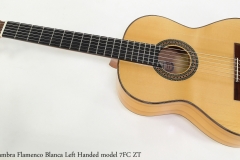 Alhambra Flamenco Blanca Left Handed model 7FC ZT   Full Front View