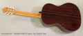 Alhambra Model 7P Spruce Top Classical Guitar Full Rear View