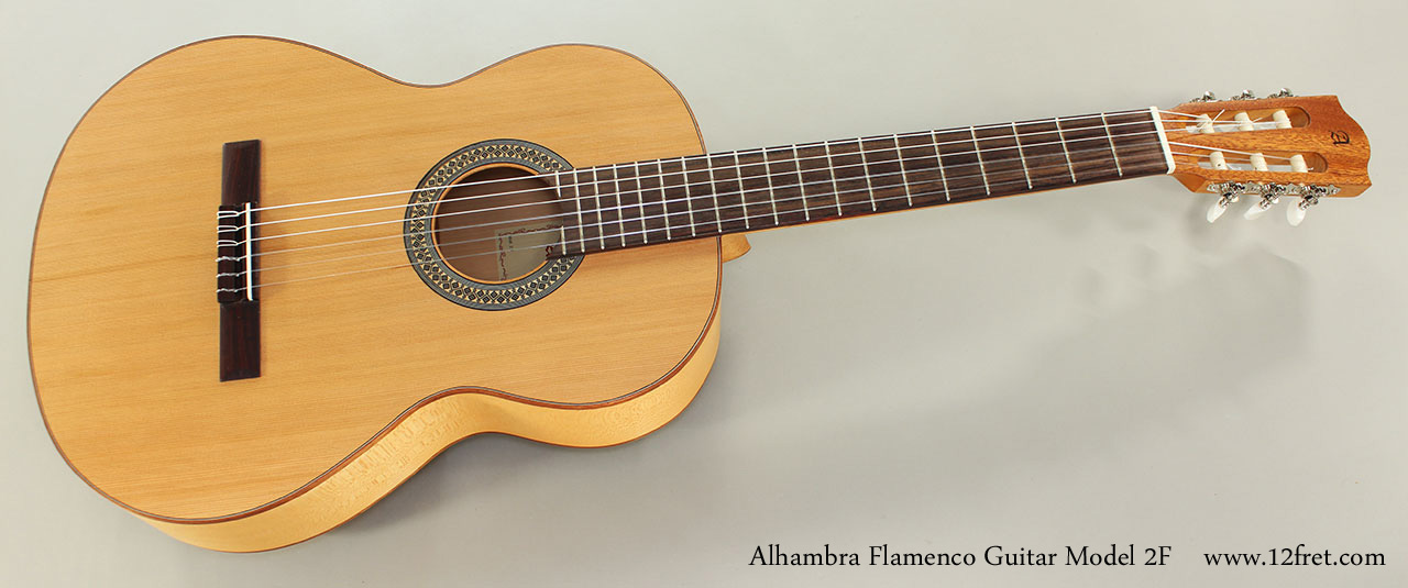 Alhambra Flamenco Guitar Model 2F Full Front View