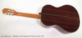 Alhambra Linea Professional Classical Guitar, 2013 Full Rear View