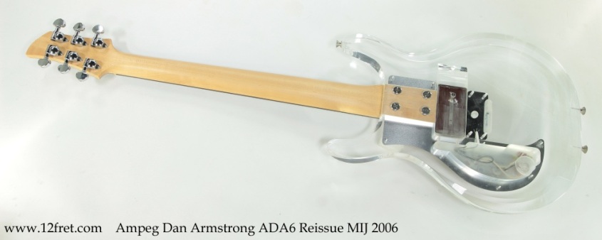 Ampeg Dan Armstrong ADA6 Reissue MIJ 2006 Full Rear View