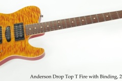 Anderson Drop Top T Fire with Binding, 2007 Full Front View
