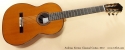 Andreas Kirmse Classical Double Top Guitar 2012 full front view
