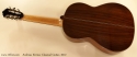 Andreas Kirmse Classical Double Top Guitar 2012 full rear view