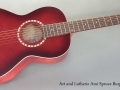 Art and Lutherie Ami Spruce Burgundy full front view