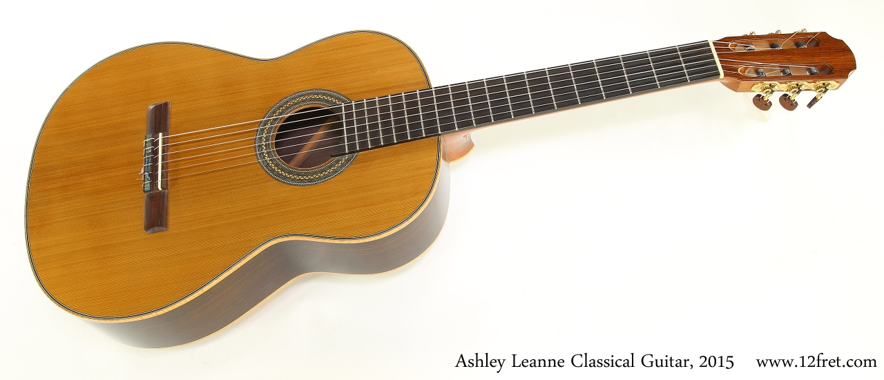 Ashley Leanne Classical Guitar, 2015   Full Front View