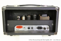 At Mars Filmosound Specialist Tube Amplifier, 2017 Full Rear View