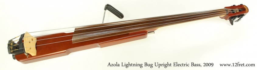 Azola Lightning Bug Upright Electric Bass, 2009 Full Front View