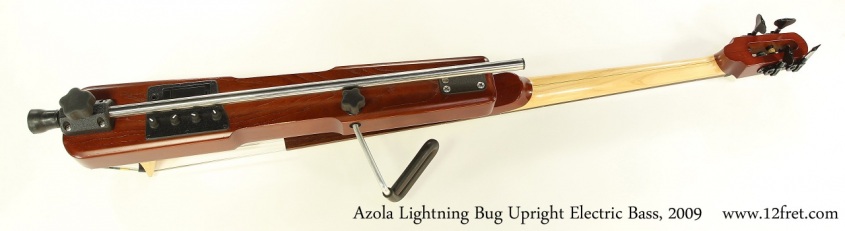 Azola Lightning Bug Upright Electric Bass, 2009 Full Rear View