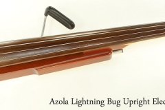 Azola Lightning Bug Upright Electric Bass, 2009 Full Front View