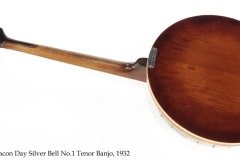 Bacon-Day Silver Bell No.1 Tenor Banjo, 1932 Full Rear View