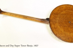 Bacon and Day Super Tenor Banjo, 1927 Full Rear View
