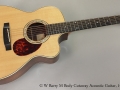 G W Barry M Body Cutaway Acoustic Guitar, 1997 Full Front View