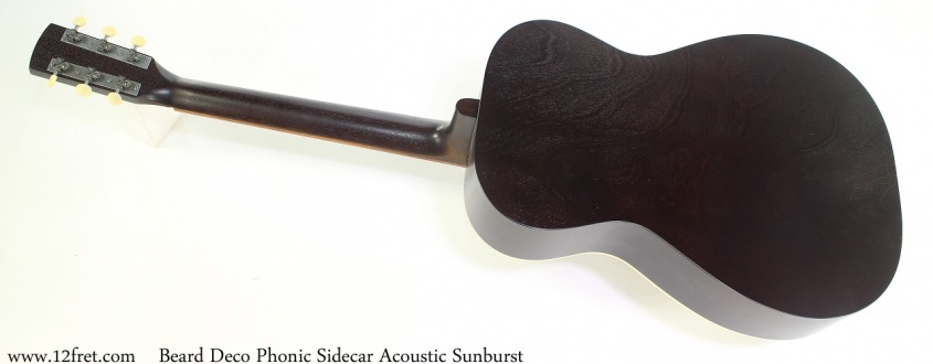 Beard Deco Phonic Sidecar Acoustic Sunburst Full Front View