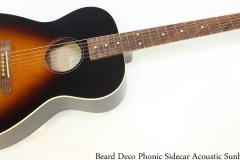 Beard Deco Phonic Sidecar Acoustic Sunburst Full Front View