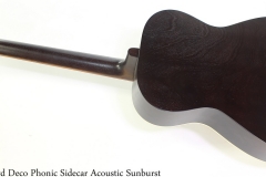 Beard Deco Phonic Sidecar Acoustic Sunburst Full Front View