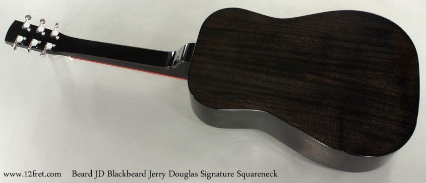 Beard JD Blackbeard Jerry Douglas Signature Squareneck full rear view