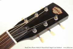 Beard Deco Phonic Model 27 Round Neck Single Cone Sunburst   Head Front View