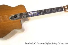 Beardsell 9C Cutaway Nylon String Guitar, 2009 Full Front View