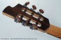 Allan Beardsell Model 9c Nylon String Guitar, 2009 Head Rear