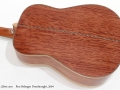 Ron Belanger Bubinga Dreadnought  2004 back