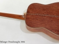 Ron Belanger Bubinga Dreadnought 2004 full rear view