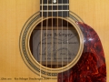 Ron Belanger Bubinga Dreadnought  2004 label