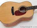 Ron Belanger Bubinga Dreadnought  2004 top