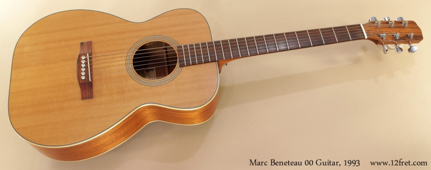 Marc Beneteau 00 Guitar, 1993 full front view