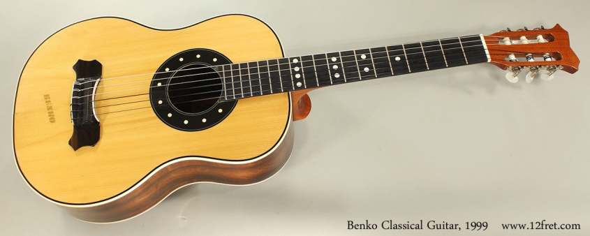 Benko Classical Guitar, 1999 Full Front View