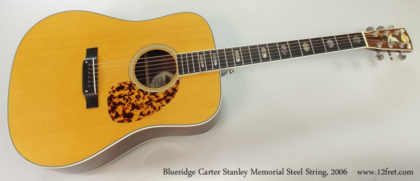 Blueridge Carter Stanley Memorial Steel String, 2006 Full Front View