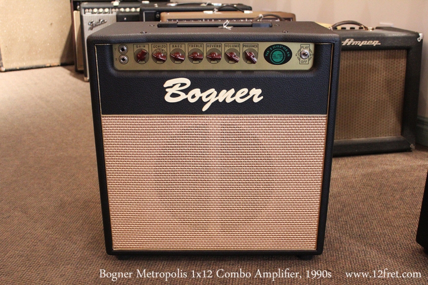 Bogner Metropolis 1x12 Combo Amplifier, 1990s Full Front View