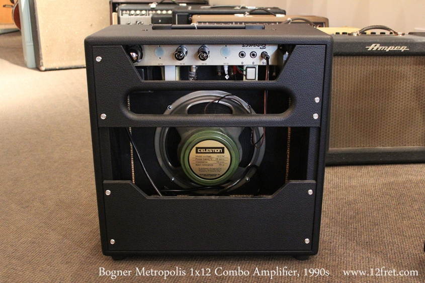 Bogner Metropolis 1x12 Combo Amplifier, 1990s Full Rear View