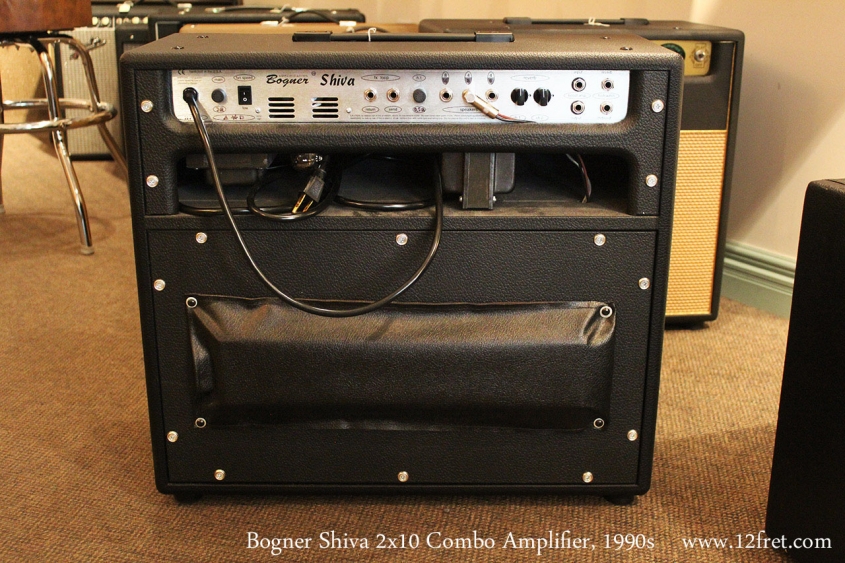 Bogner Shiva 2x10 Combo Amplifier, 1990s Full Rear View